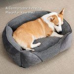 MIXJOY Large Orthopedic Dog Bed - Washable Grey