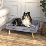 PawHut Soft Dog Sofa Bed with Removable Cover