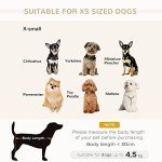Plush Fur Dog Sofa with Wooden Frame - Gray