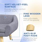 PawHut Soft Dog Sofa Bed with Removable Cover