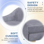 PawHut Soft Dog Sofa Bed with Removable Cover