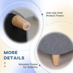 PawHut Removable Cushion Dog Sofa Bed - Grey