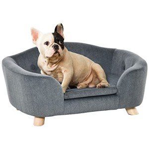 Cozy Mini Dog Sofa Bed with Waterproof Fabric