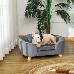 Cozy Mini Dog Sofa Bed with Waterproof Fabric