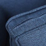 Cozy Blue Pet Sofa Bed with Cushion