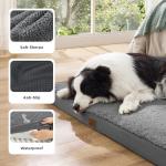 Large Washable Orthopedic Dog Bed with Sherpa Cover