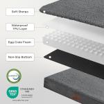 Large Washable Orthopedic Dog Bed with Sherpa Cover