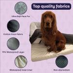 Giesty Orthopedic Waterproof Dog Bed for Medium Dogs