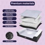 Giesty Orthopedic Waterproof Dog Bed for Medium Dogs