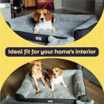 Giesty Orthopedic Waterproof Dog Bed for Medium Dogs