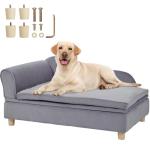Soft Velvety Dog Sofa Bed for Small Pets