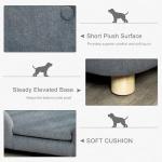 Cozy Mini Dog Sofa Bed with Waterproof Fabric