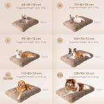 Fluffy Camel Anti-Anxiety Dog Crate Bed 60x45cm