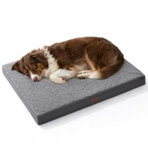 Large Washable Orthopedic Dog Bed with Sherpa Cover