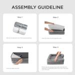 Washable Orthopedic Dog Bed Sofa with Bolster