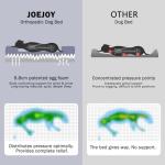 JOEJOY XXL Orthopedic Memory Foam Dog Bed, Grey