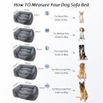 MIXJOY Orthopedic Small Dog Bed - Soft & Washable