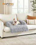 FluffyHug Calming Dog Sofa Bed - Grey