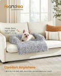 FluffyHug Calming Dog Sofa Bed - Grey
