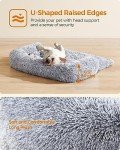 FluffyHug Calming Dog Sofa Bed - Grey