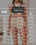 ASIMOON Plus Size High Waisted Tummy Control Briefs