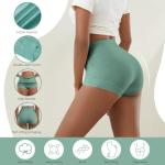 DAFANY Women's High Waisted Cotton Tummy Control Boyshorts