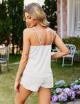 Ekouaer Women's Soft Cami and Shorts Pajamas