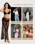 Invisible Seamless Thongs for Women - Black
