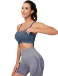 MathCat Seamless Women’s Sports Tank Top, Built-in Bra