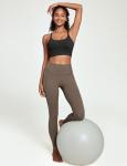 Adjustable Black Sports Bra with Removable Pads