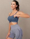 MathCat Seamless Women’s Sports Tank Top, Built-in Bra
