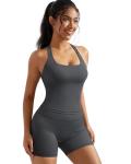 Halter Sports Bra and Biker Shorts Set