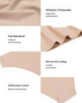 SHARICCA Seamless Cheeky Bikini Underwear 7 Pack
