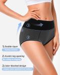 Women's High Waisted Cotton Shaping Panties Pack