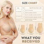 Invisible Sticky Bra - Backless Push-Up Silicone