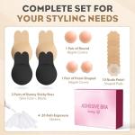 Invisible Sticky Bra - Backless Push-Up Silicone