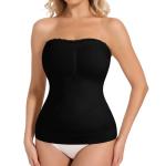 JOYSHAPER Strapless Tummy Control Camisole - Black