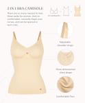 FeelinGirl Tummy Control Seamless Camisole for Women