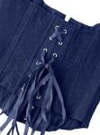 Lace-Up Overbust Corset Top for Women