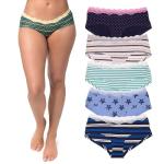 Emprella 5-Pack Seamless Cheeky Hipster Underwear