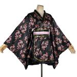 Floral Print Short Kimono Dress for Women