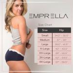 Emprella 5-Pack Seamless Cheeky Hipster Underwear