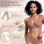 Comfy Jelly Wireless Push-Up Bra for Women