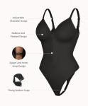 FeelinGirl Seamless Tummy Control Zip Bodysuit