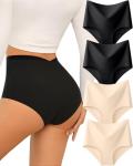 Under The Sea High Waisted Seamless Briefs 4 Pack