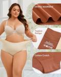 Under The Sea High Waisted Seamless Briefs 4 Pack