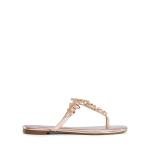 Rhinestone T-Strap Flip Flops for Women