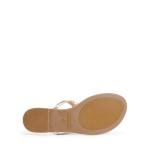 Rhinestone T-Strap Flip Flops for Women
