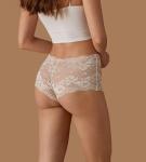 SHARICCA Lace Cheeky Boyshorts for Women