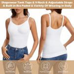Women’s Tummy Control Shapewear Tank Top with Bra